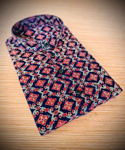 Floral Block Print Pure Cotton Kurtha