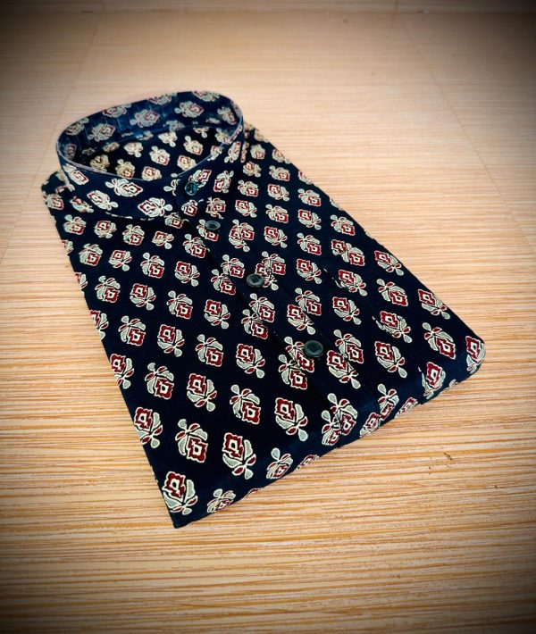 Midnight Black Trendy Kurtha