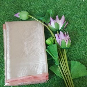 Onam Collection Semi Tissue Benarasi Saree with Blouse