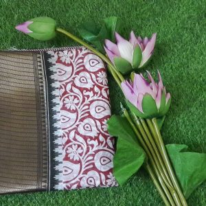 Semi Dolla Silk Saree with Rich Border
