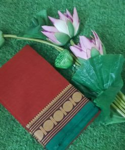 Traditional Narayanipattu Handloom Cotton Saree with Blouse