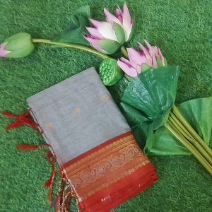 Traditional Narayanipattu Handloom Cotton Saree with Blouse